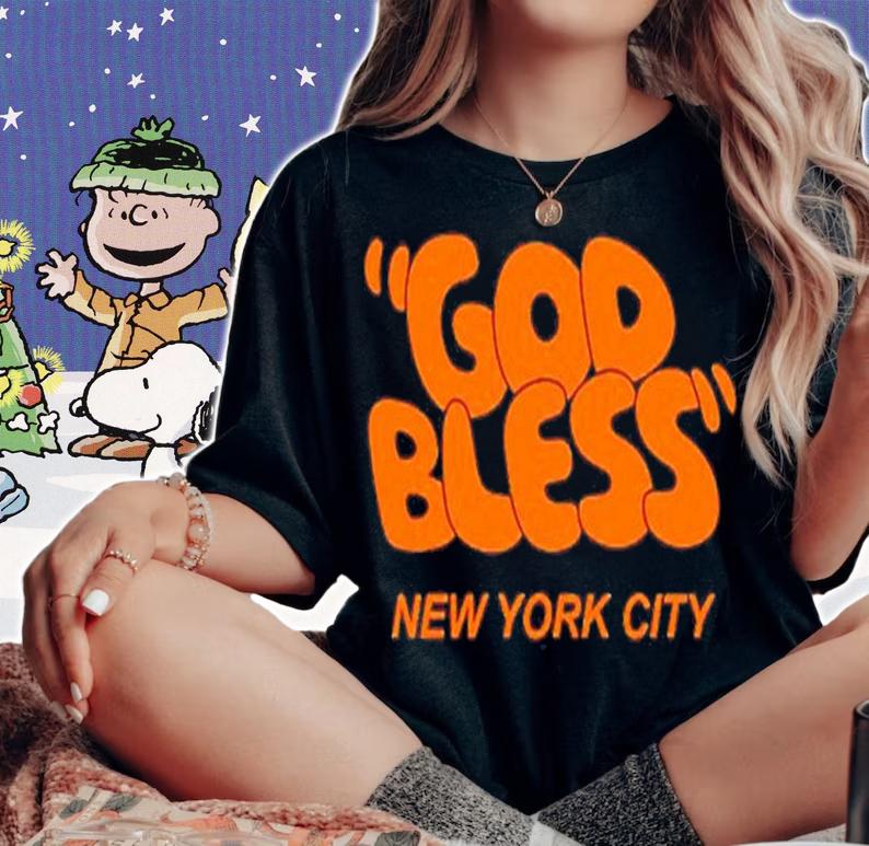 Sal Vulcano God Bless New York City shirt t-shirt