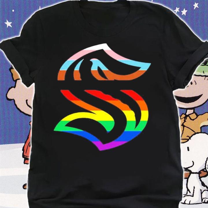 Seattle Hockey Team Seattle Kraken Pride Primary LGBTQ Shirt t-shirt shirt