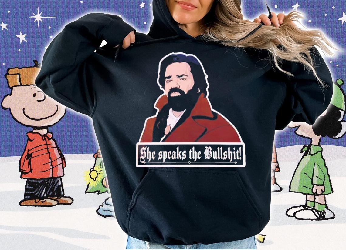 She Speaks The Bullshit What We Do In The Shadows Shirt t-shirt