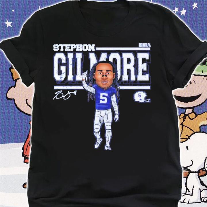 Stephon Gilmore Indianapolis Cartoon Signature Shirt t-shirt