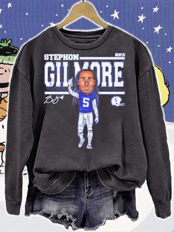 Stephon Gilmore Indianapolis Cartoon Signature Shirt t-shirt