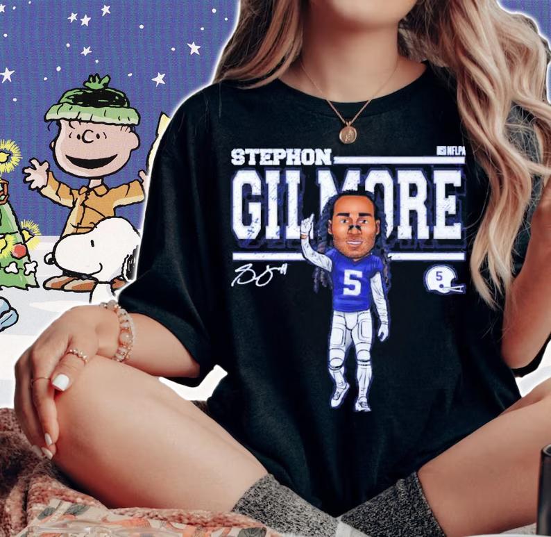 Stephon Gilmore Indianapolis Cartoon Signature Shirt t-shirt