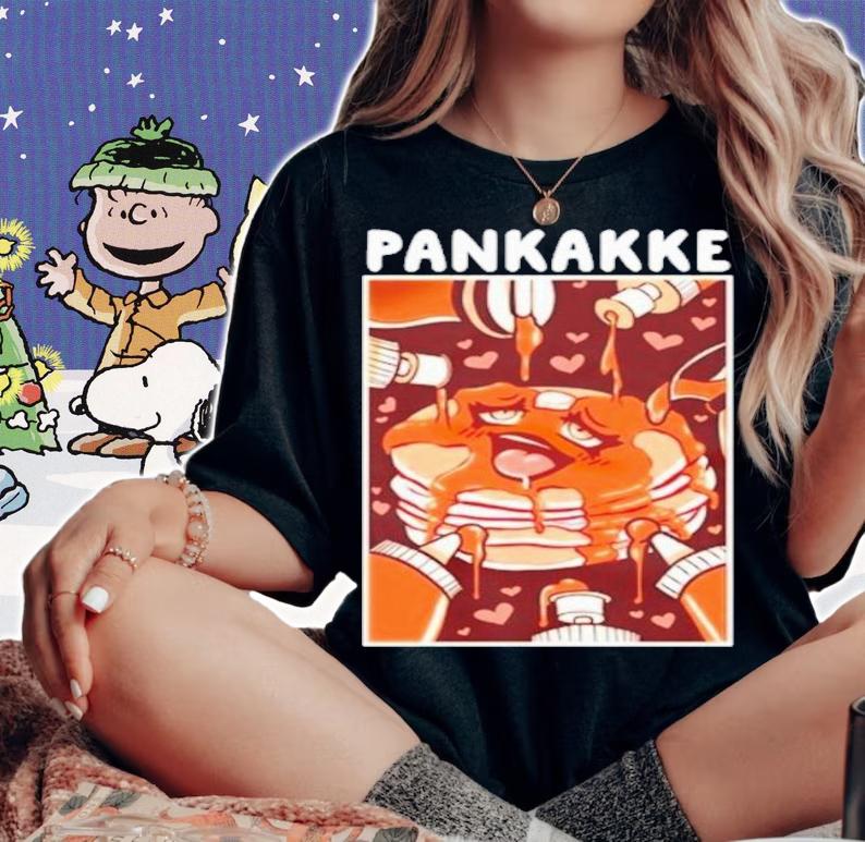 Summer New Kawaii Pankakke T-Shirt t-shirt woman shirt