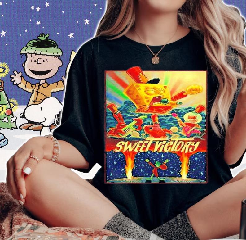 Sweet Viclory Spongebob shirt t-shirt woman shirt