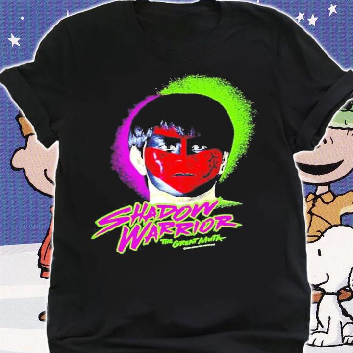 The Great Muta Shadow Warrior Wcw Nwa shirt t-shirt