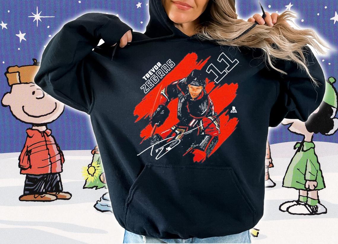 Trevor Zegras Anaheim Stripes Hockey Signature Shirt t-shirt hoodie