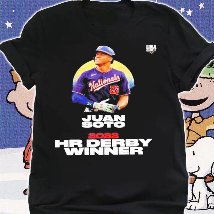 Washington Nationals Juan Soto 2022 Hr Derby Winner shirt t-shirt