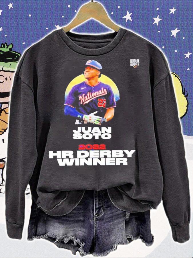Washington Nationals Juan Soto 2022 Hr Derby Winner shirt t-shirt