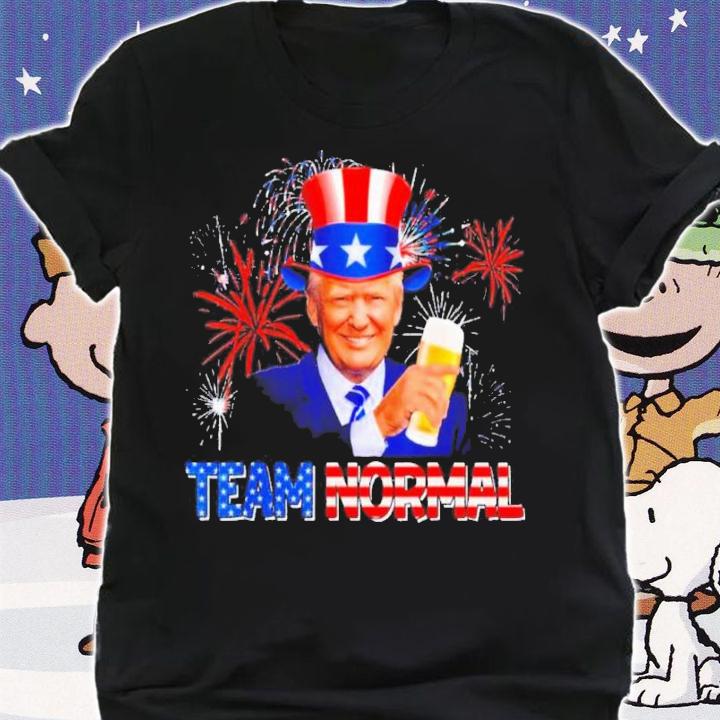 Team Normal 2022 USA America Flag #TEAMNORMAL Pro Trump 2024 Shirt t-shirt shirt