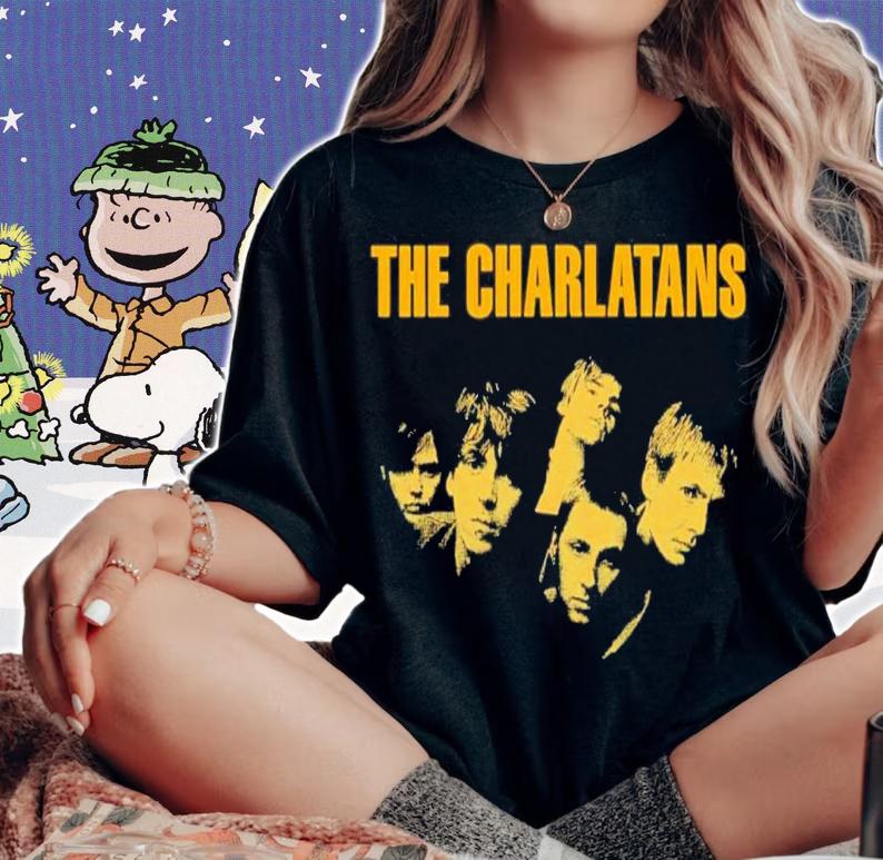 The Charlatans Rock Band Shirt t-shirt woman shirt