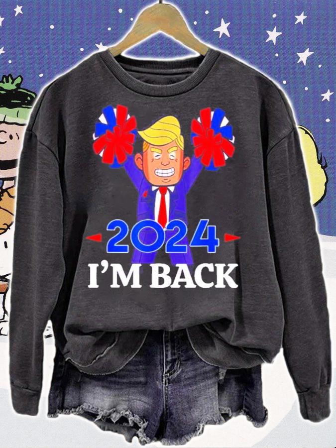 Trump 2024 I'm Back Shirt t-shirt