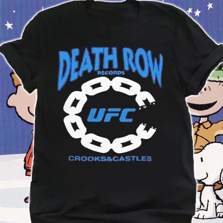 UFC Chain C Death Row Records Crooks And Castles Shirt t-shirt shirt
