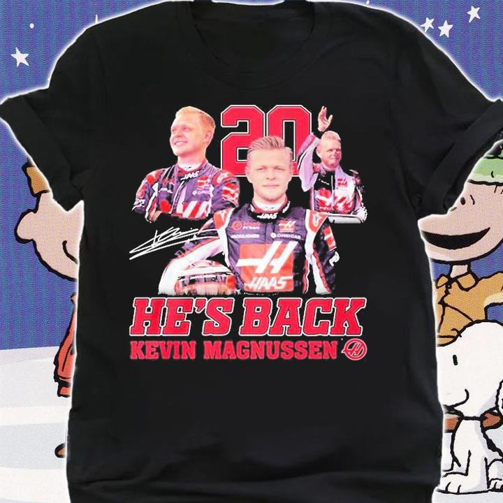 20 He's Back Kevin Magnussen Signature T-Shirt t-shirt shirt