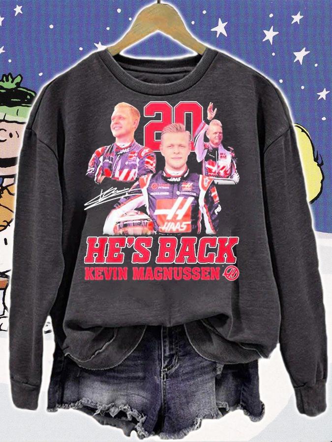 20 He's Back Kevin Magnussen Signature T-Shirt t-shirt sweatshirt