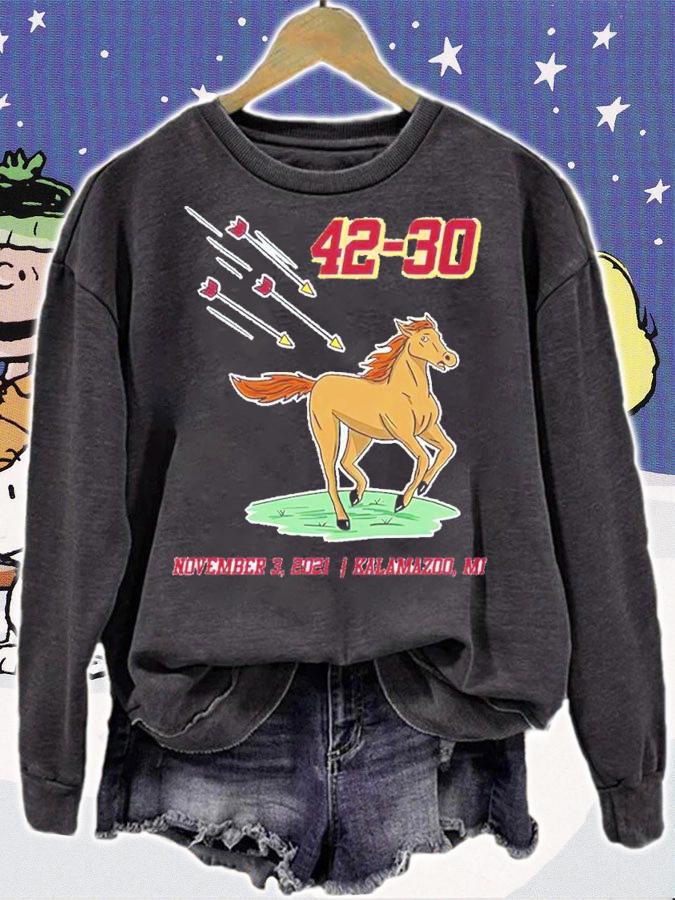 42-30 November 3 2021 Kalamazoo Shirt t-shirt