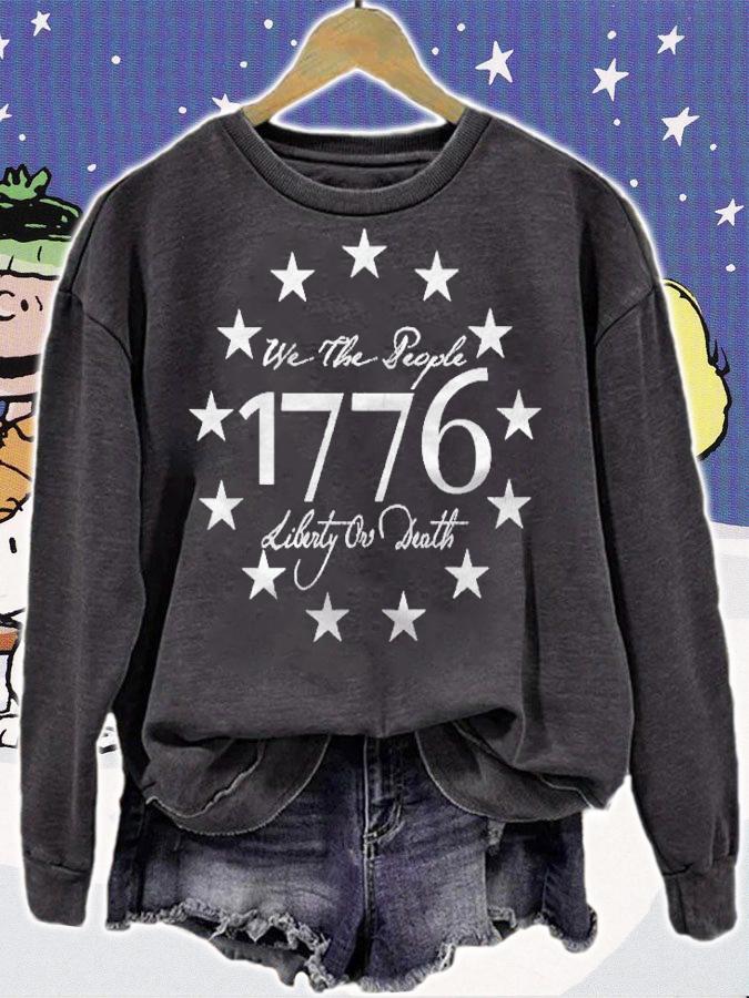 4Th Of July 1776 We The People Liberty Or Death American Revolution shirt t-shirt sweatshirt