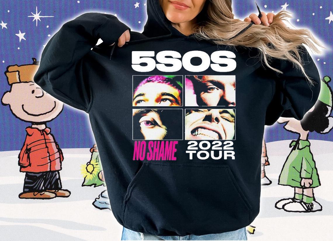 5SOS Band No Shame 2022 Tour T-Shirt t-shirt
