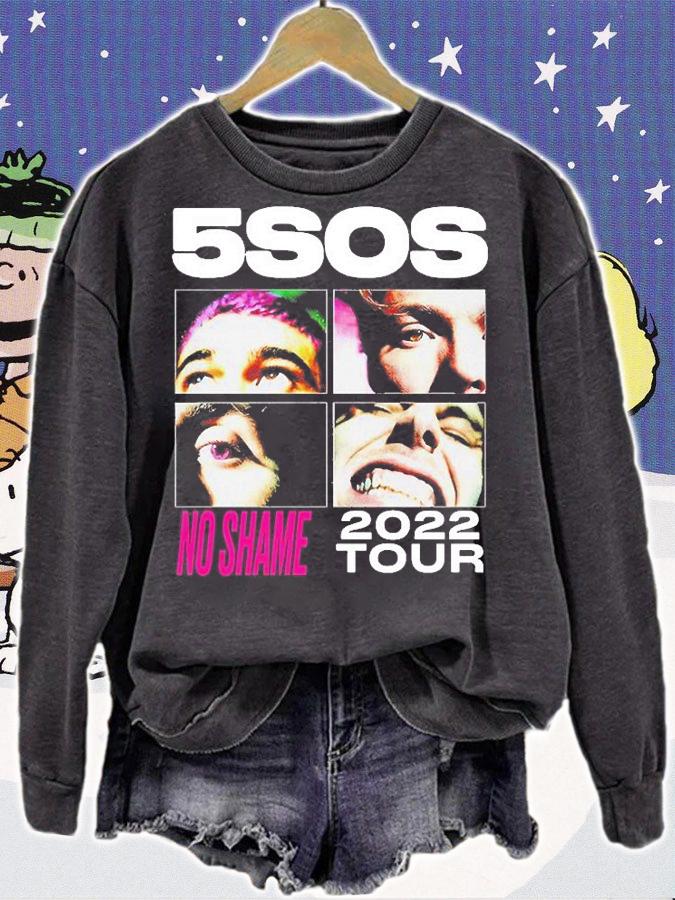 5SOS Band No Shame 2022 Tour T-Shirt t-shirt