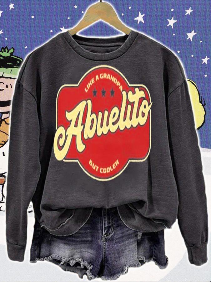 Abuelito Like Grandpa But Cooler Spanish Grandpa T-Shirt t-shirt sweatshirt