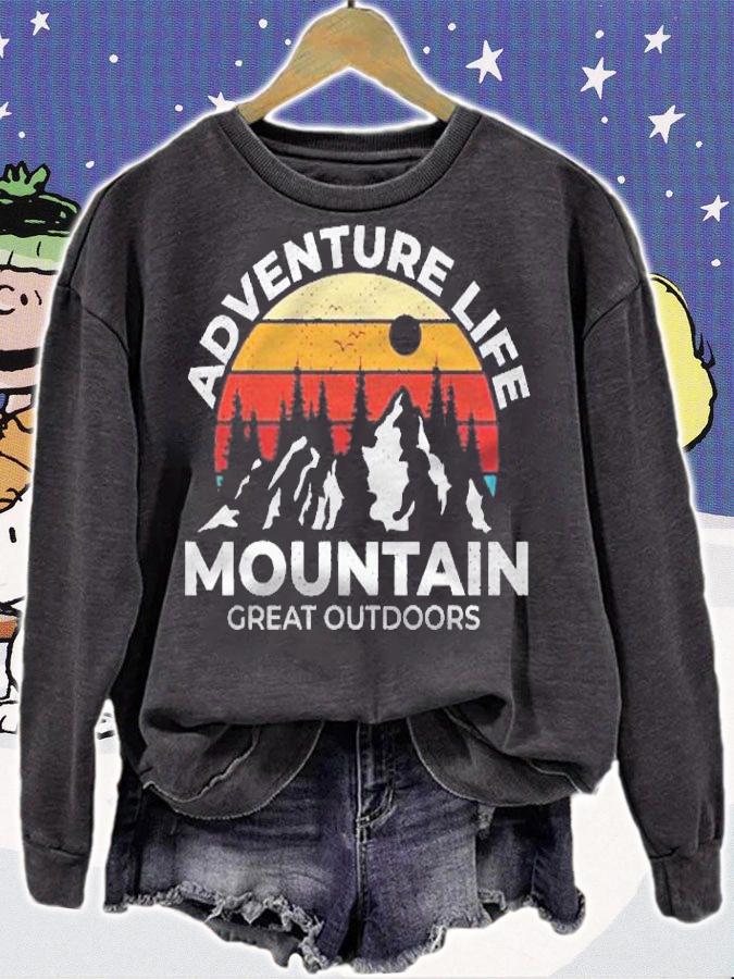 Adventure Life Mountain Great Outdoors Shirt t-shirt sweatshirt