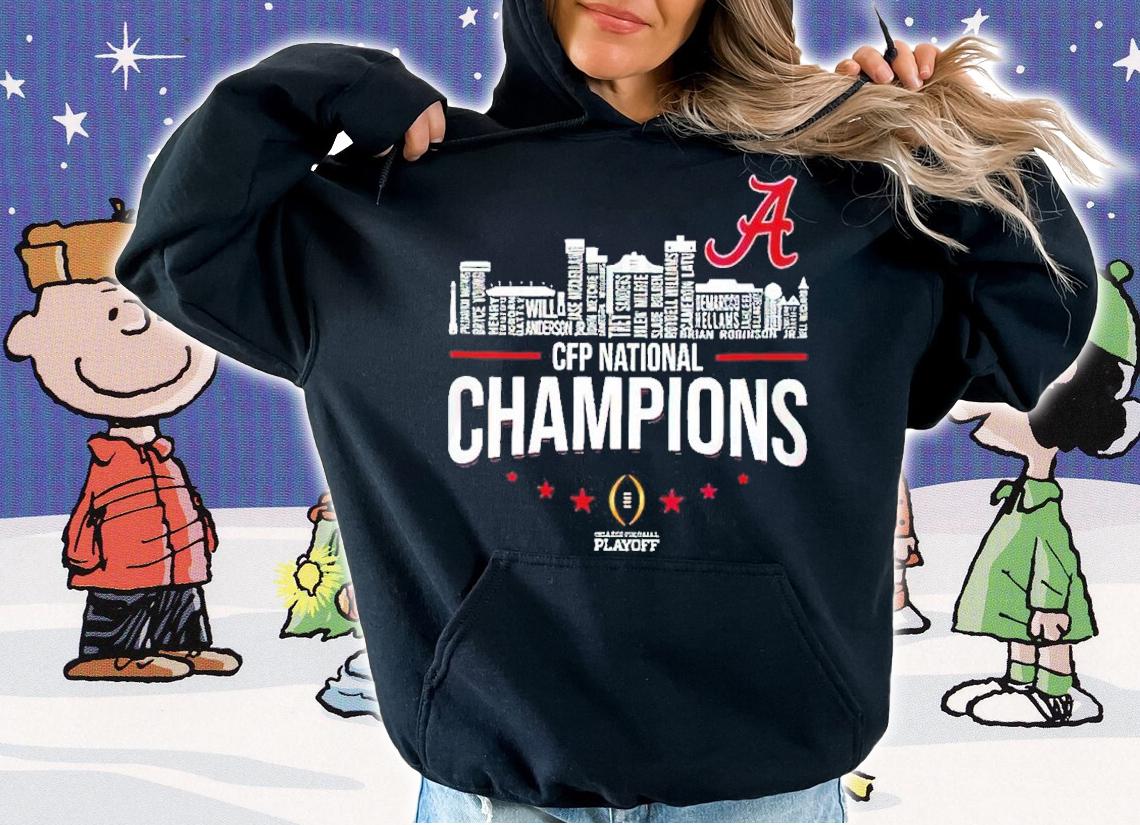 Alabama Crimson Tide 2022 CFP National Champions NCAA Football Autographed Champs Signatures Shirt t-shirt hoodie