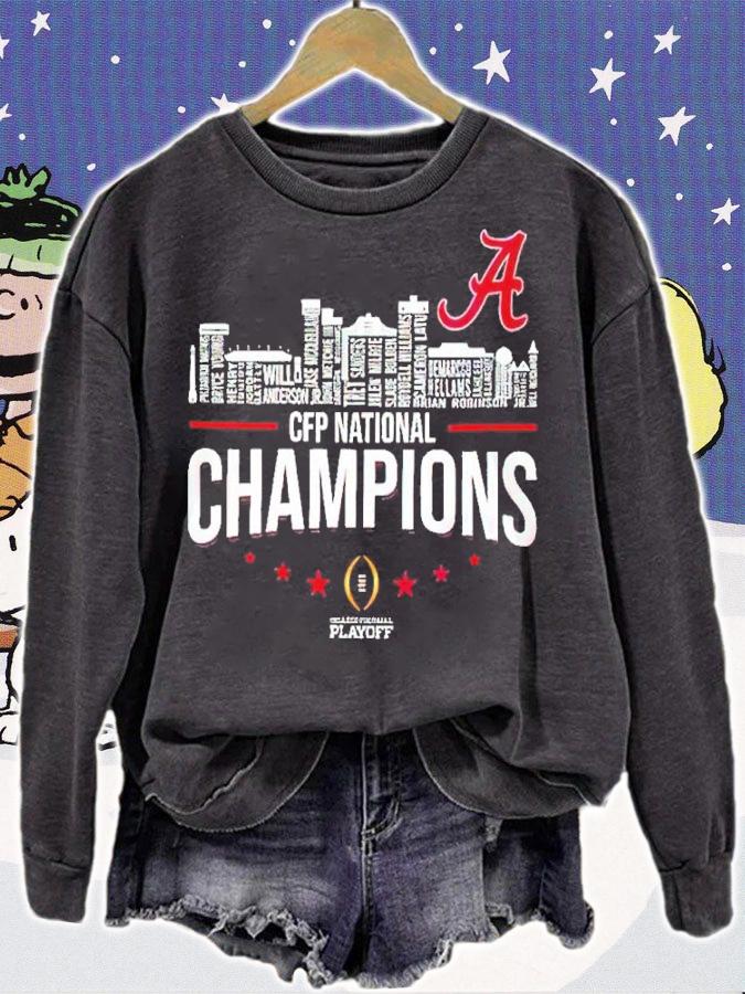 Alabama Crimson Tide 2022 CFP National Champions NCAA Football Autographed Champs Signatures Shirt t-shirt sweatshirt
