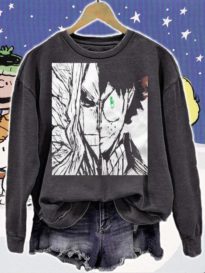 All Might And Deku Classic T-shirt t-shirt sweatshirt