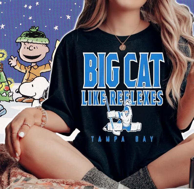Andrei Vasilevskiy Big Cat-Like Reflexes T-Shirt t-shirt