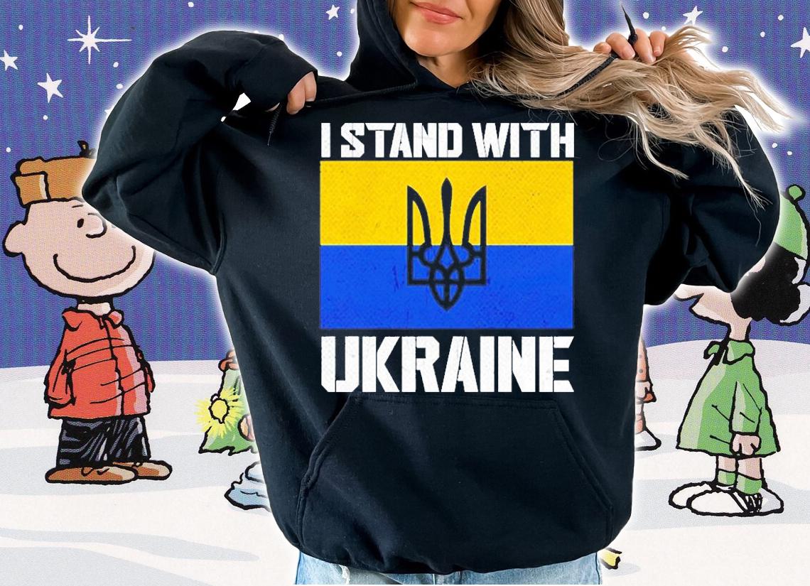Anti Putin I Stand With Ukraine War Ukranian Support T-Shirt t-shirt
