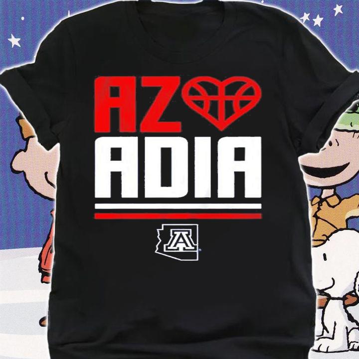 Arizona Wildcats Basketball Az Loves Adia Shirt t-shirt shirt