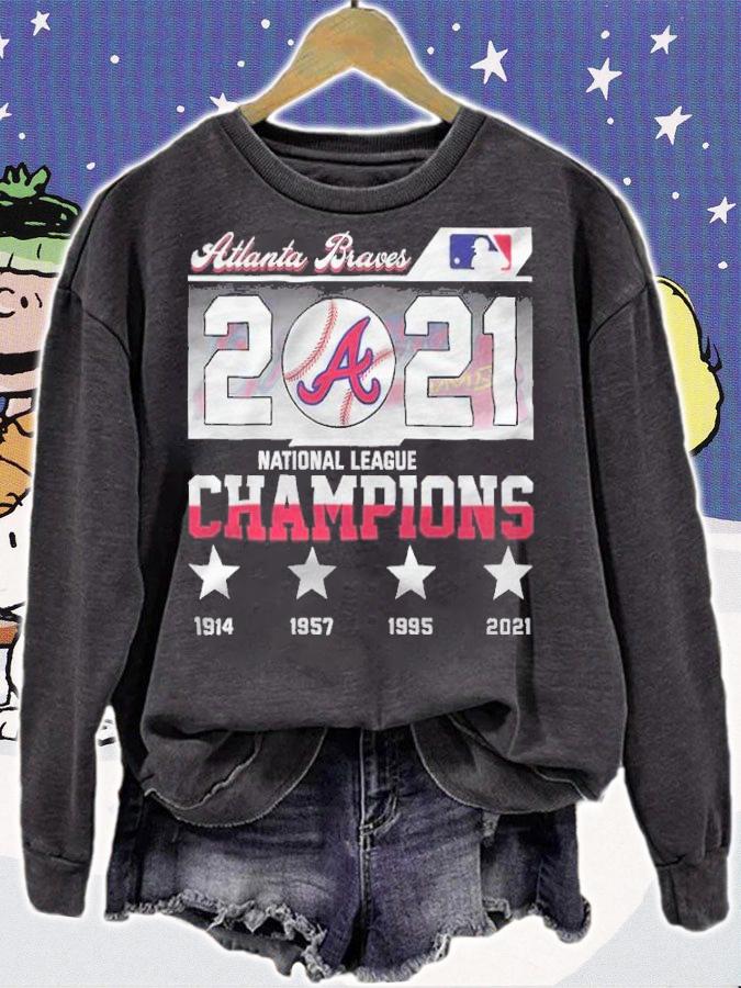 Atlanta Braves 2021 baseball shirt t-shirt sweatshirt