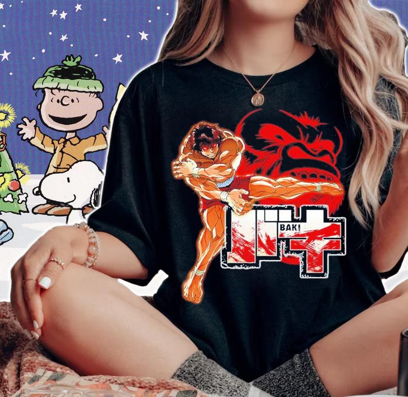 Baki Hanma Anime Manga Shirt t-shirt woman shirt