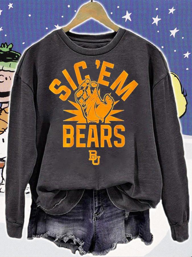 Baylor Bears Sic 'Em Bears Shirt t-shirt sweatshirt