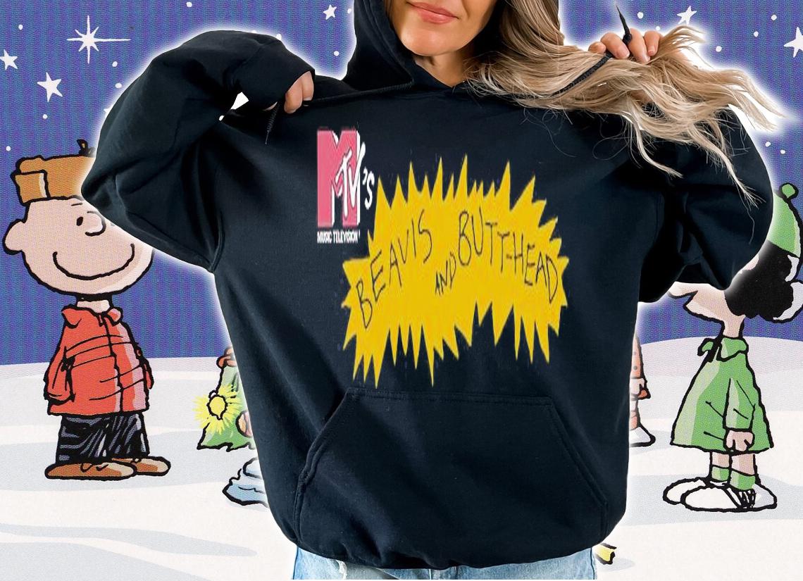 Beavis and Butthead Metallica Mens T-shirt t-shirt hoodie