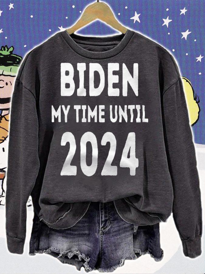 Biden My Time Until 2024 T-Shirt t-shirt