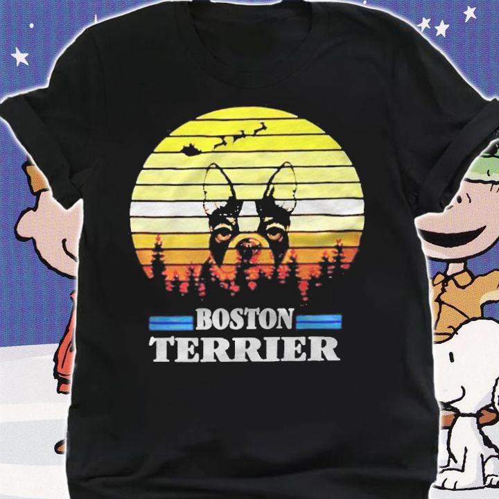 Boston Terrier Vintage T-shirt t-shirt