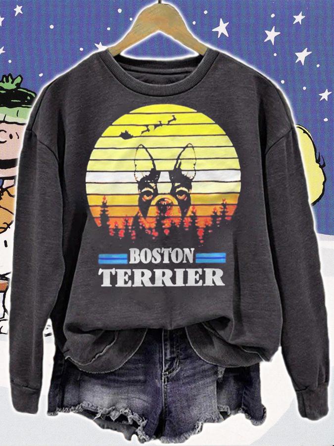 Boston Terrier Vintage T-shirt t-shirt