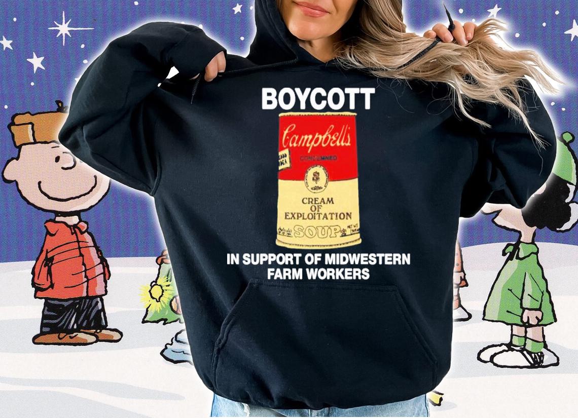Boycott In Support Of Midwestern Farm Workers Shirt t-shirt