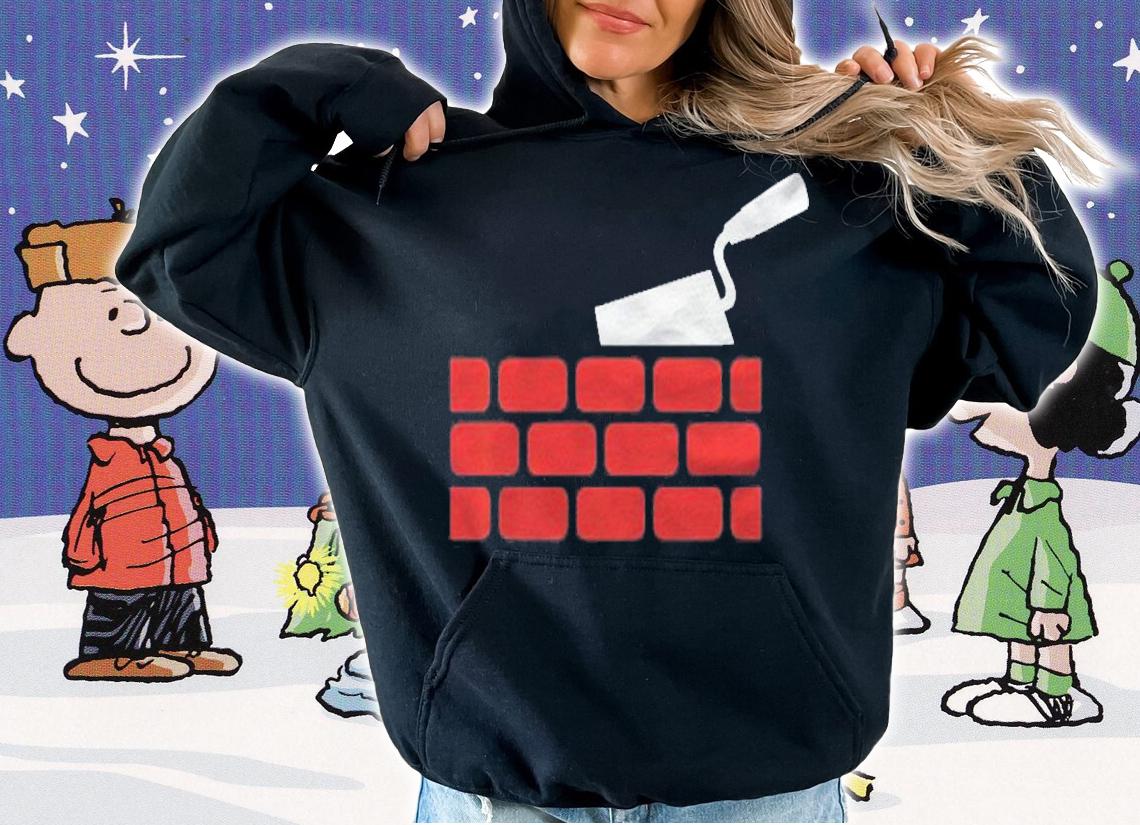 Brick Wall Trowel Builder Premium Shirt t-shirt