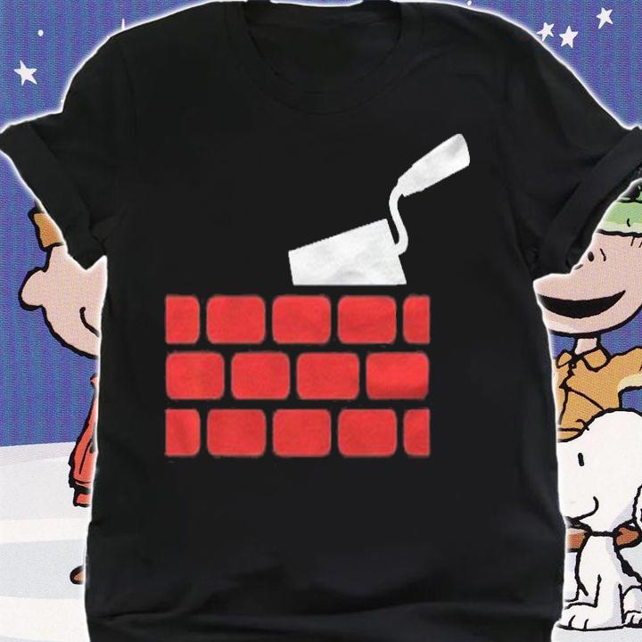 Brick Wall Trowel Builder Premium Shirt t-shirt