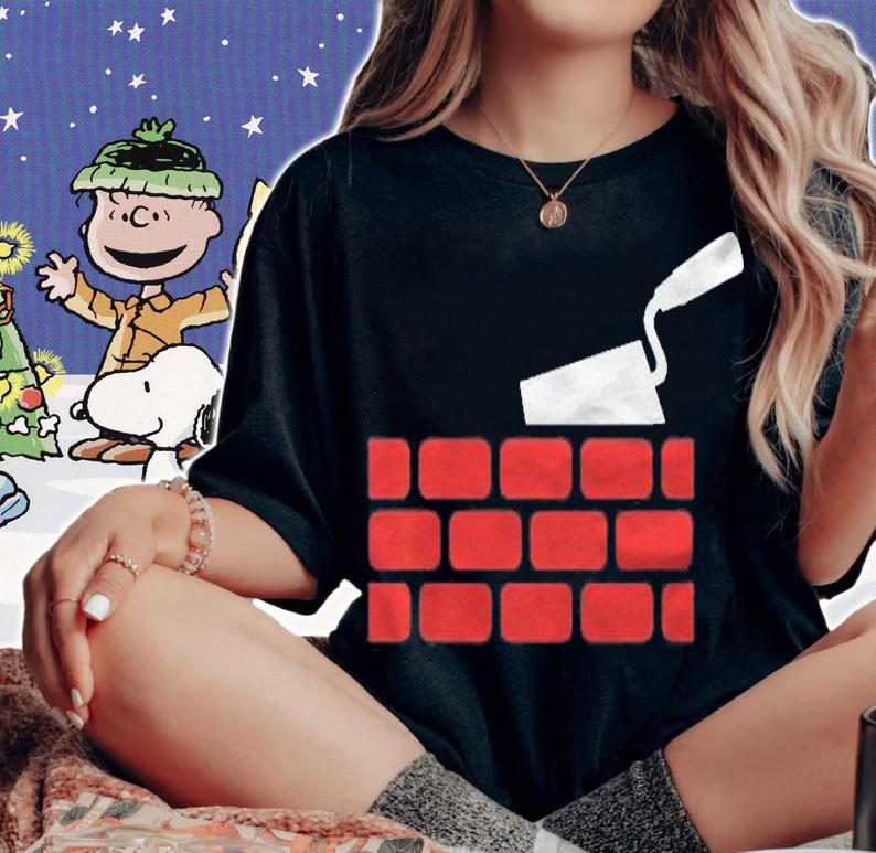 Brick Wall Trowel Builder Premium Shirt t-shirt