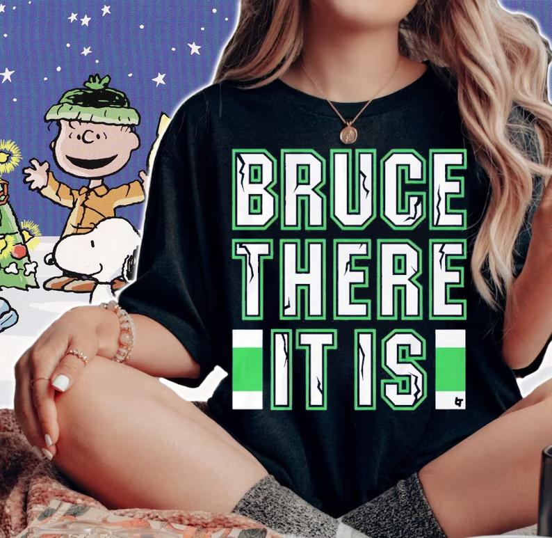 Bruce there it is New York hockey t-shirt woman shirt