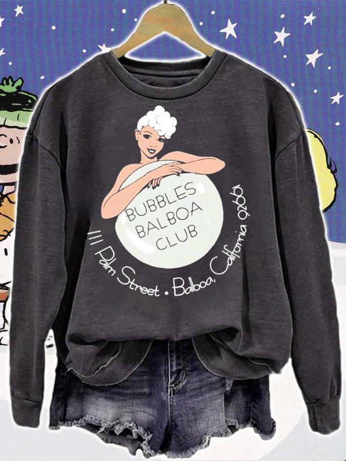 Bubbles Balboa Club Palm Street Balboa California Shirt t-shirt sweatshirt