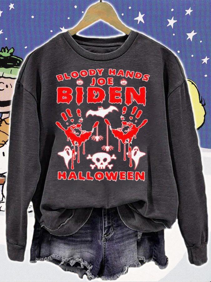 Bloody Hands Joe Biden Joe Biden Bloody Hands T-Shirt t-shirt sweatshirt