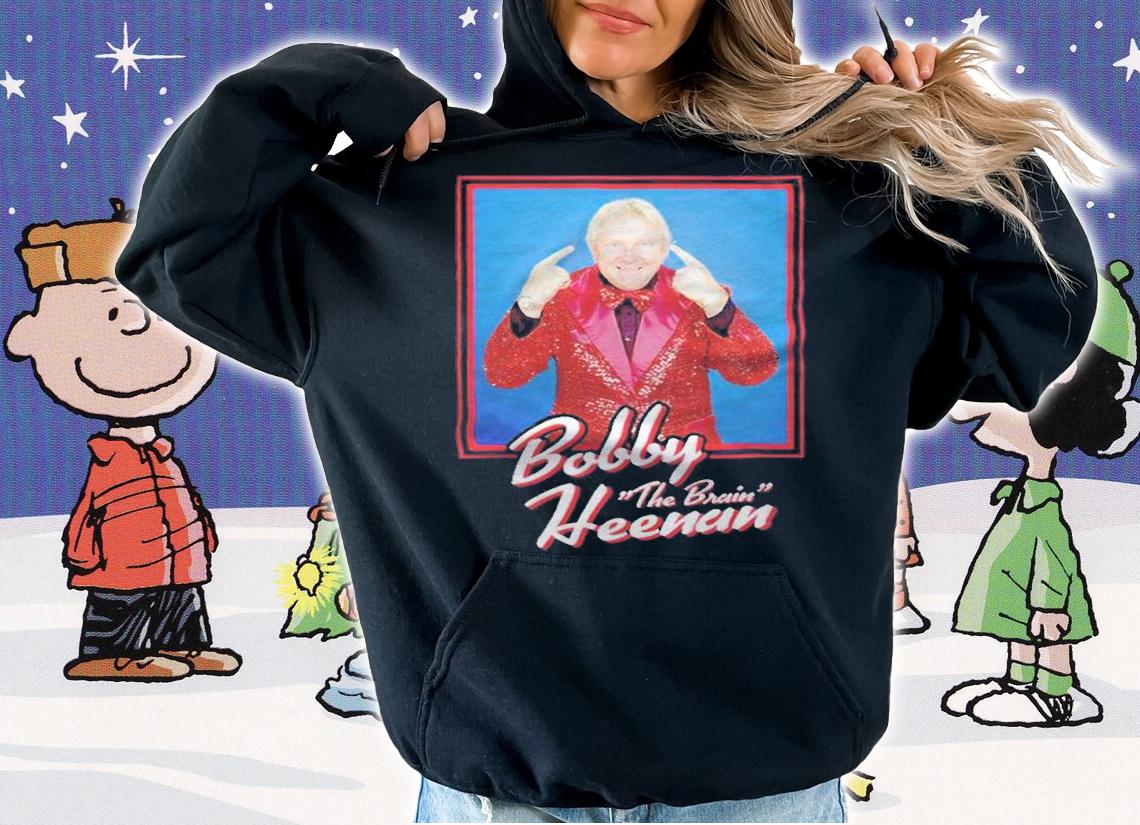 Bobby Heenan the brain photo T-shirt t-shirt hoodie