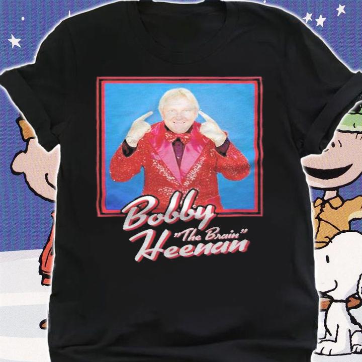 Bobby Heenan the brain photo T-shirt t-shirt shirt