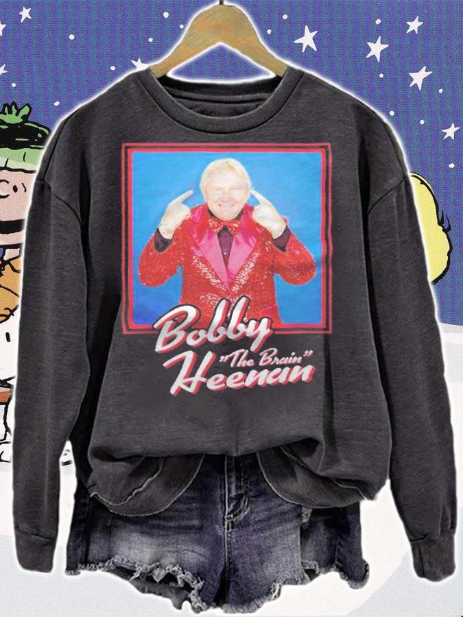 Bobby Heenan the brain photo T-shirt t-shirt sweatshirt