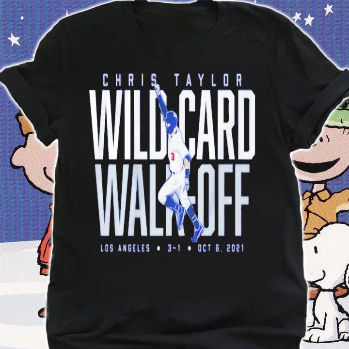 Chris Taylor Wild Card Walk-off Shirt t-shirt shirt