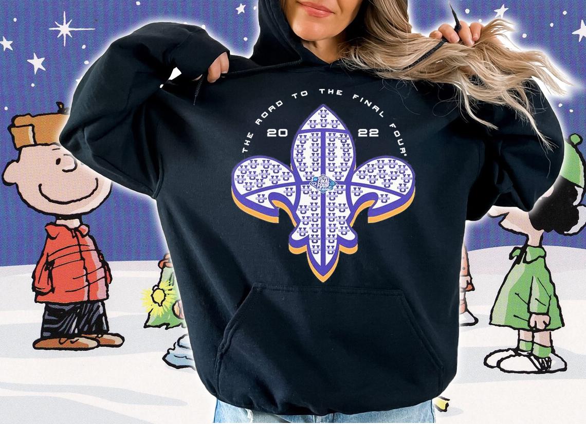 March Madness Nola 2022 NCAA Men's Final Four New Orleans The Road To The Final Four T-Shirt t-shirt hoodie