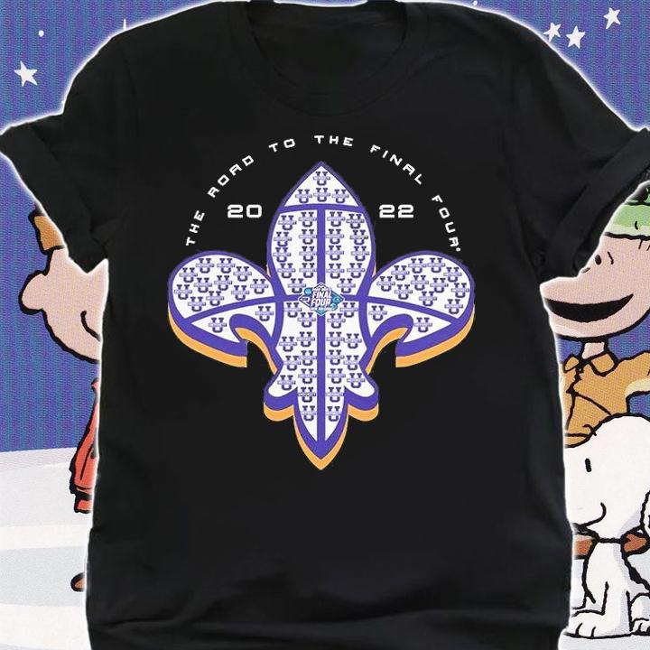 March Madness Nola 2022 NCAA Men's Final Four New Orleans The Road To The Final Four T-Shirt t-shirt shirt